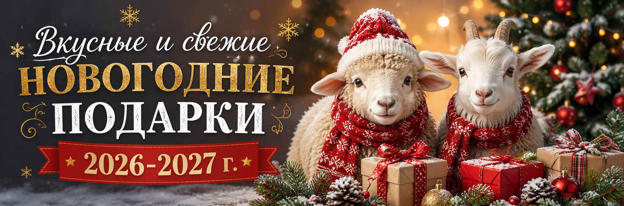 Сладкие новогодние подарки