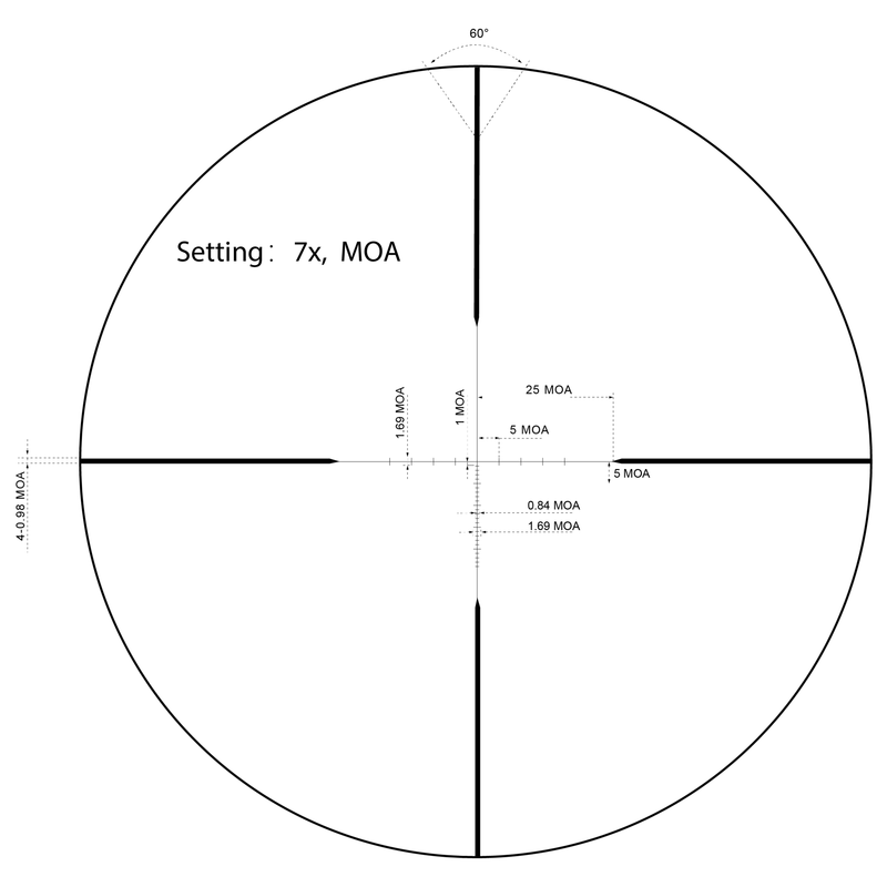 Оптический прицел Vector Optics Matiz 2-7×32 (VOW MOA)