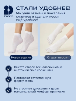 Носки с пальцами комплект 21279-3.3