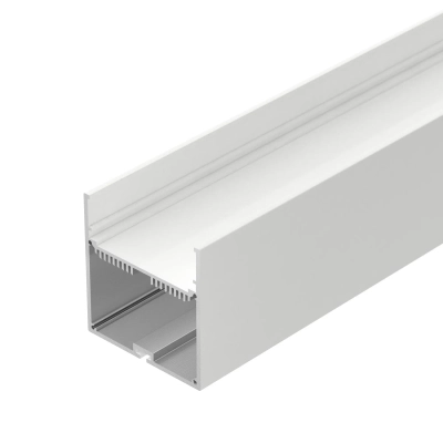 Профиль с экраном SL-LINE-7477-2500 WHITE+OPAL (Arlight, Алюминий)