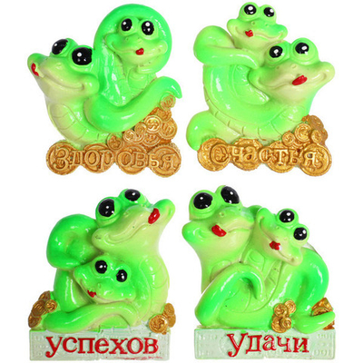 Магнит «Змея - На удачу! 5,5*7,5 см, микс