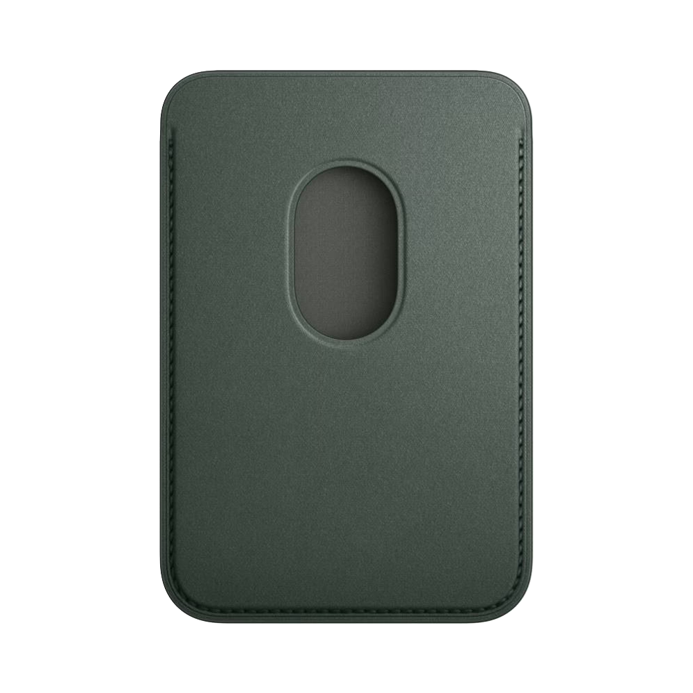 Тканевый чехол-бумажник с поддержкой MagSafe Apple FineWoven Wallet (2023), Evergreen (Вечнозеленый)