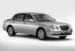 Порог Kia Opirus 2003-2011 (1мм)
