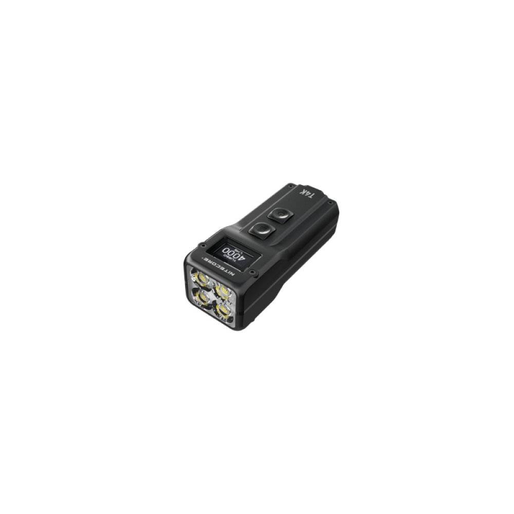 Фонарь брелок Nitecore T4k светодиодный usb зарядка 4000 люмен