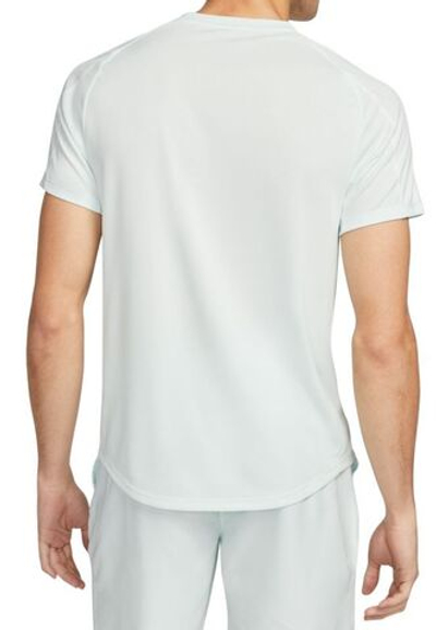 Мужская теннисная футболка Nike Court Dri-Fit Victory - barely green/black