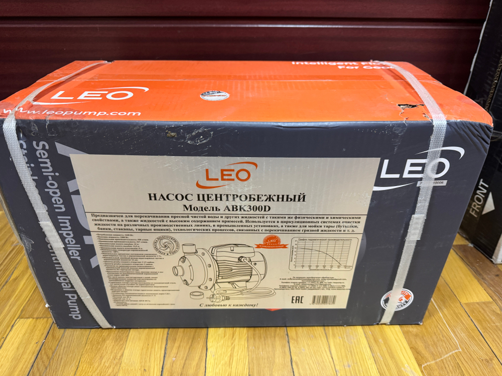 Насос LEO модель ABK300D центробежный
