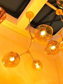 replica Lindsey Adelman 3 Branching Bubble Chandelier