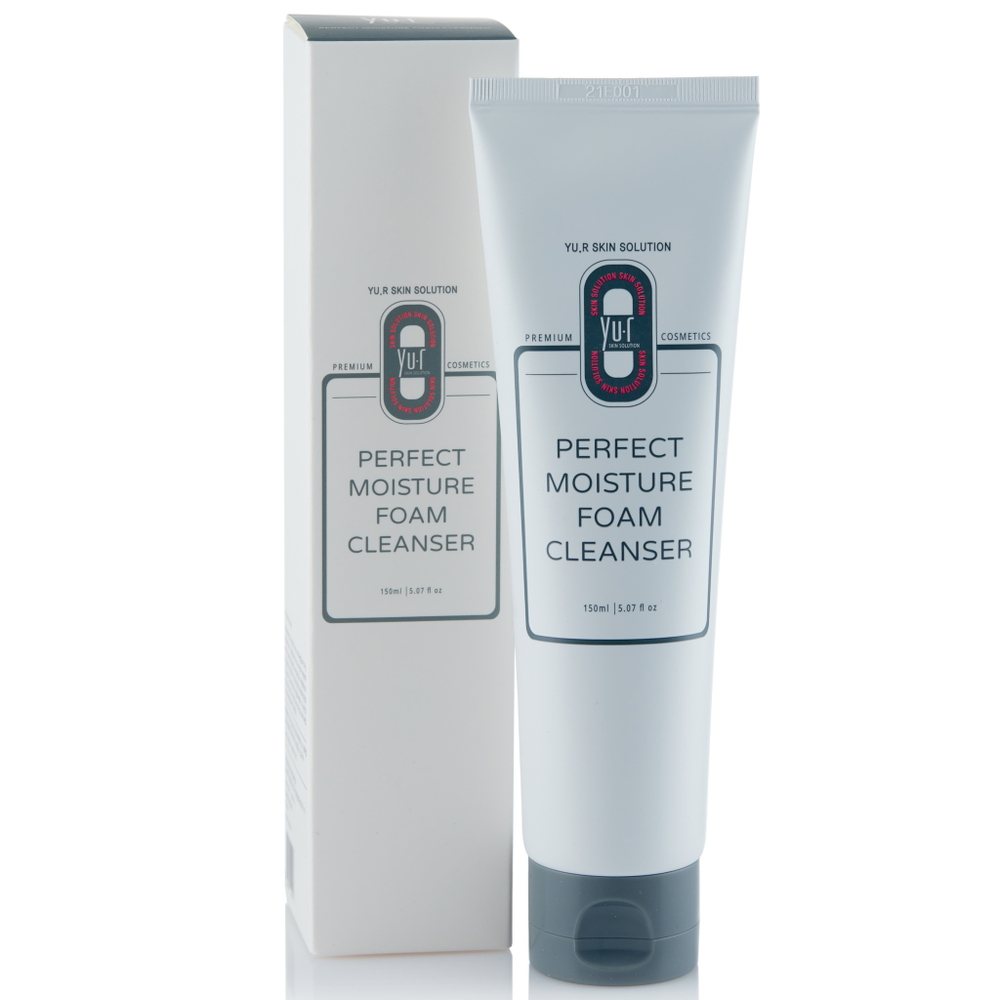 Yu.R Увлажняющая пенка экстрактами риса - Pro Perfect Moisture Foam Cleanser, 150 мл