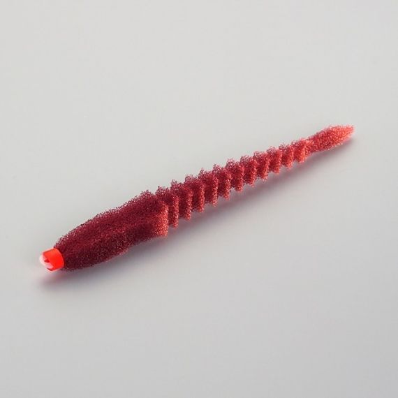 Приманки поролоновые 3D Ex WORM Br 10см под офсетный крючок № 1, 2, 4 10шт.