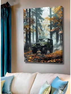 Картина "Лесная сказка", галерейная 30х40см 1шт.