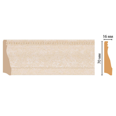 Плинтус Decomaster D193 ClassicLine 193-18D ДМ