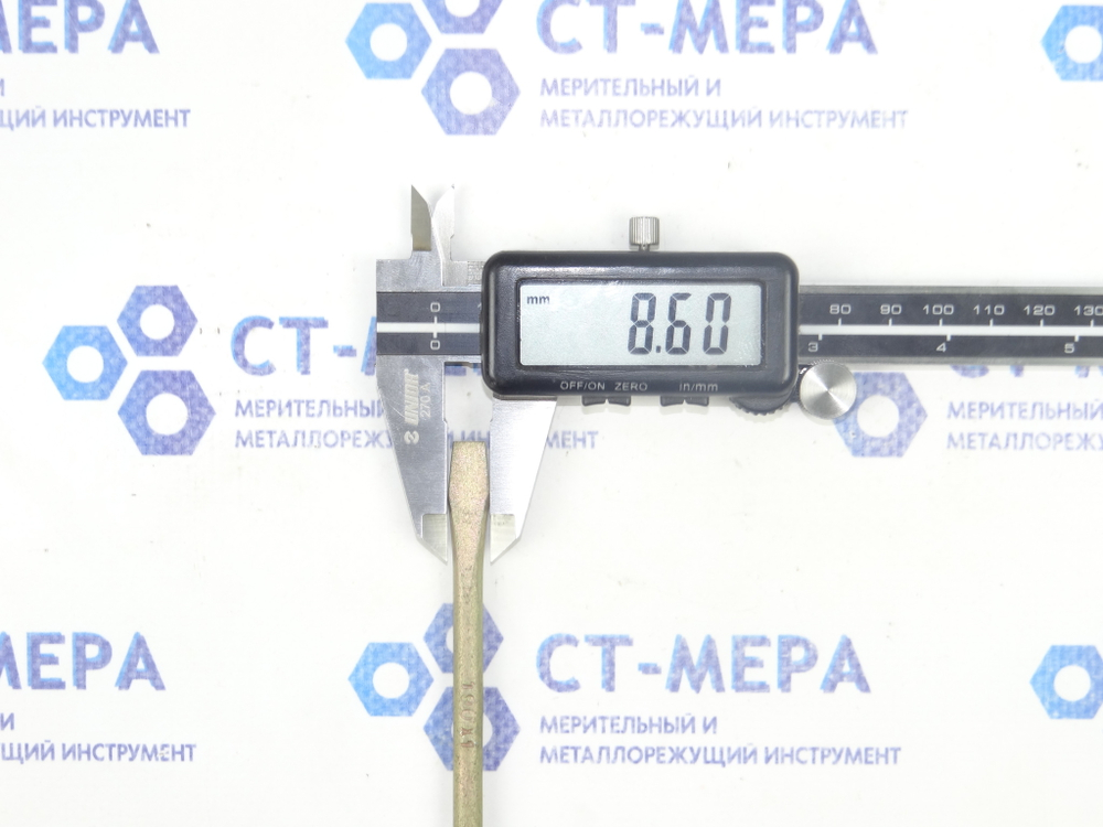 Заготовка шлицевая плоская (минусовая) 155х6.6х1мм (Без ручки) СССР