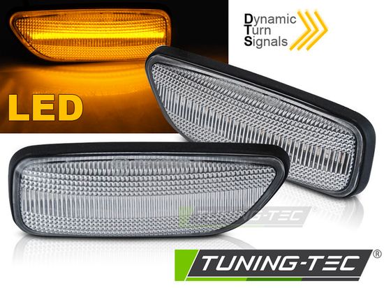 Боковые указатели поворота WHITE LED для VOLVO S60/S80/V70/XC90