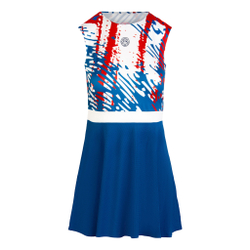 Женская теннисное платье BIDI BADU Tuelo Tech 2in1 Dress Women - Blue, White