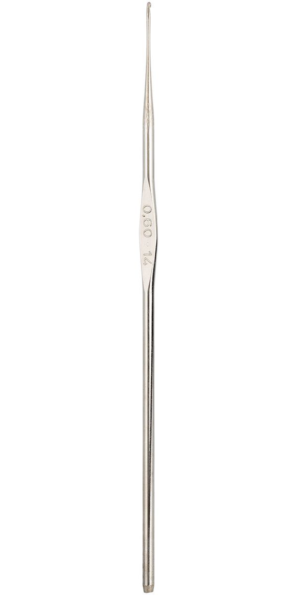 Крючок для вязания сталь ⌀0.6 мм, 12.5 см, Prym Imra 175851