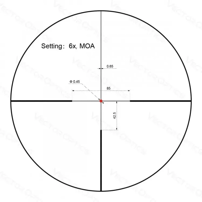 Прицел Vector Optics Constantine 1-6x24 SFP FIBER (SCOC-36)