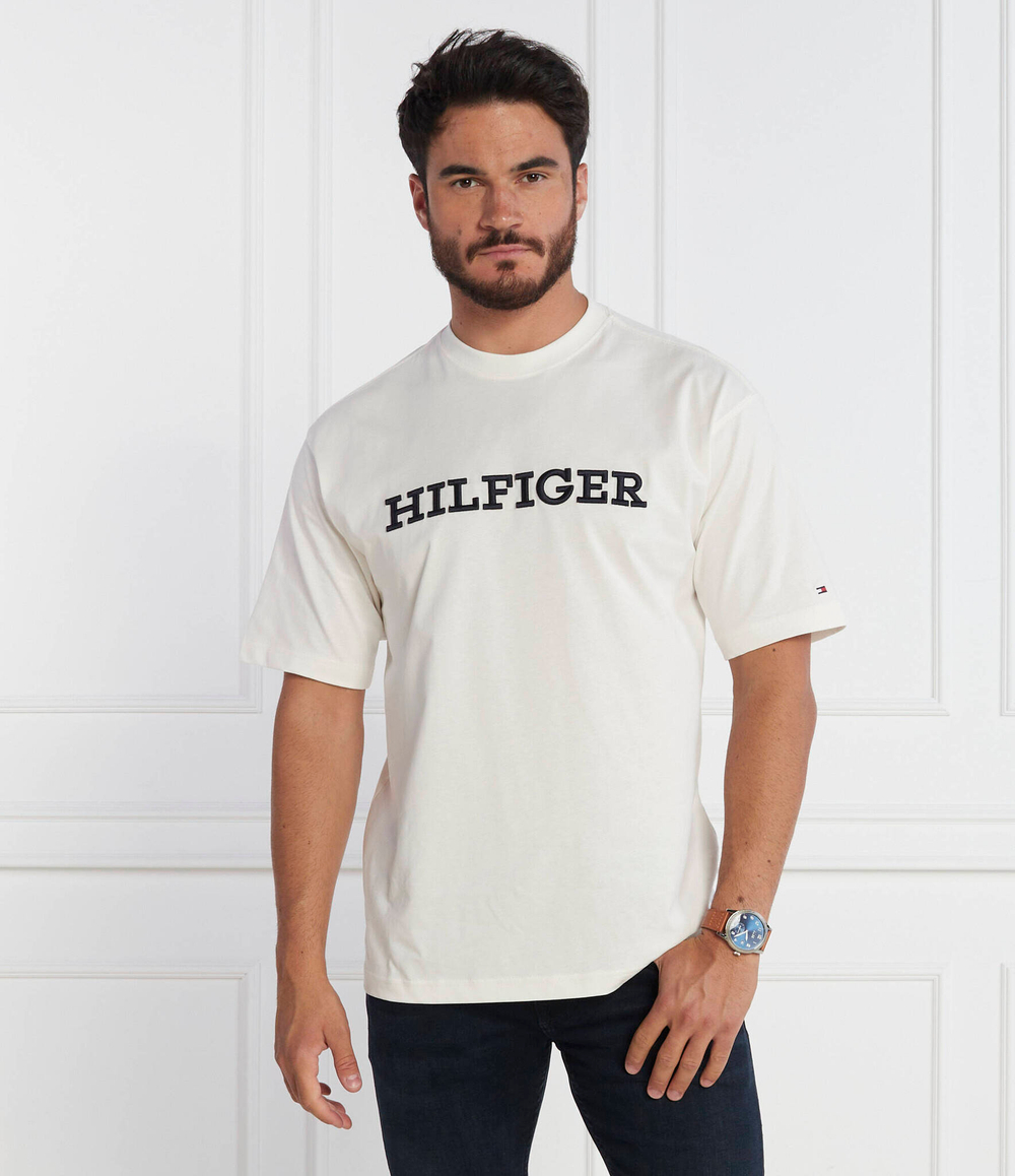 Футболка MONOTYPE EMBRO Tommy Hilfiger - белый(MW0MW32619)