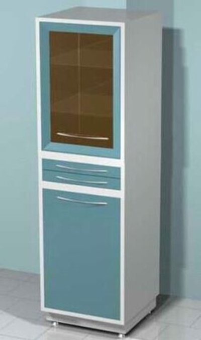 Медицинский металлический шкаф DM-68