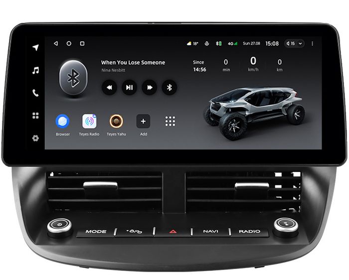 Магнитола для Ford Kuga 2 2013-2019 - Teyes LUX ONE монитор 12.3" 2K QLED на Android 10, Быстрая, CarPlay, 4G SIM-слот