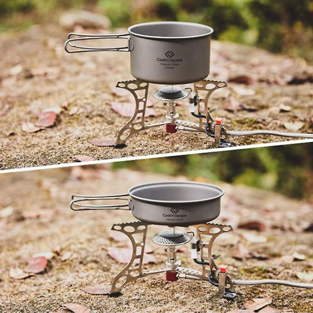 Титановый набор посуды Cook'n'Escape CA2112 Titanium Pot with pan