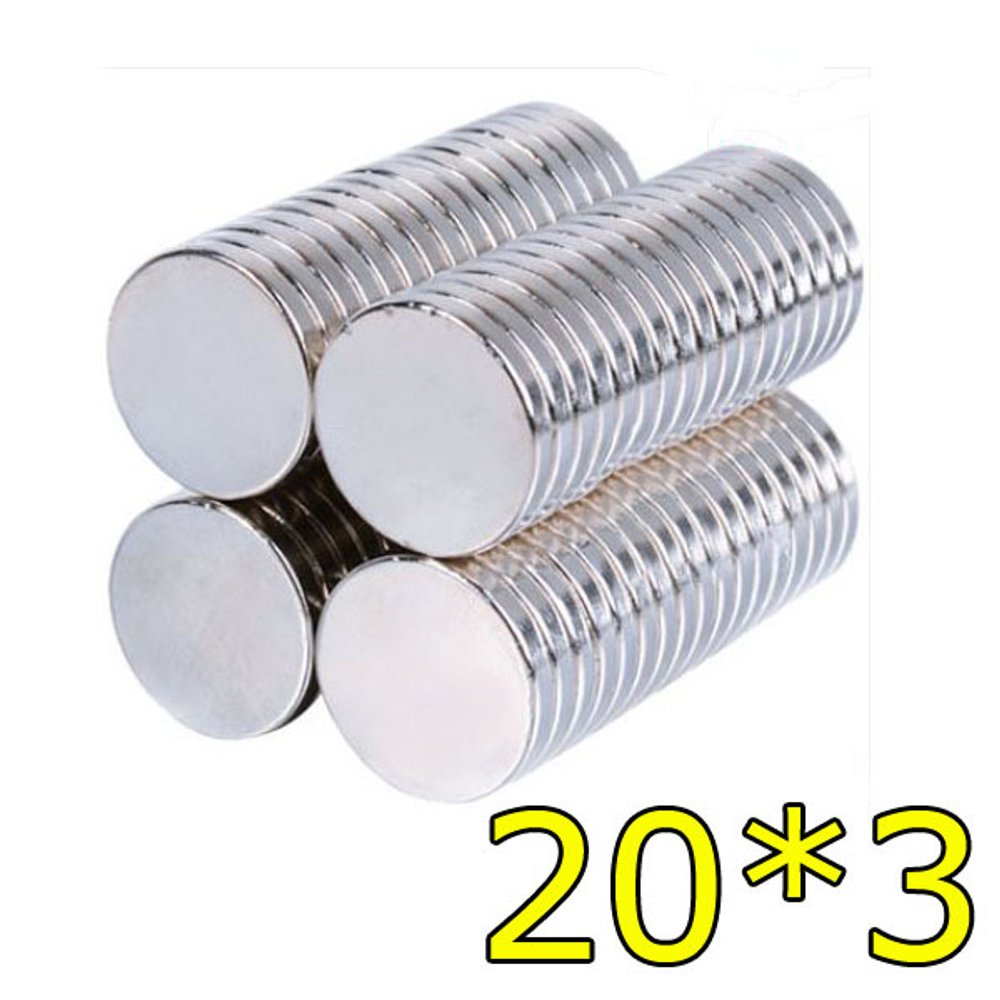 Неодимовый магнит 20х3 мм