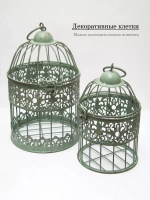 Клетка декоративная интерьерная 25*15 см