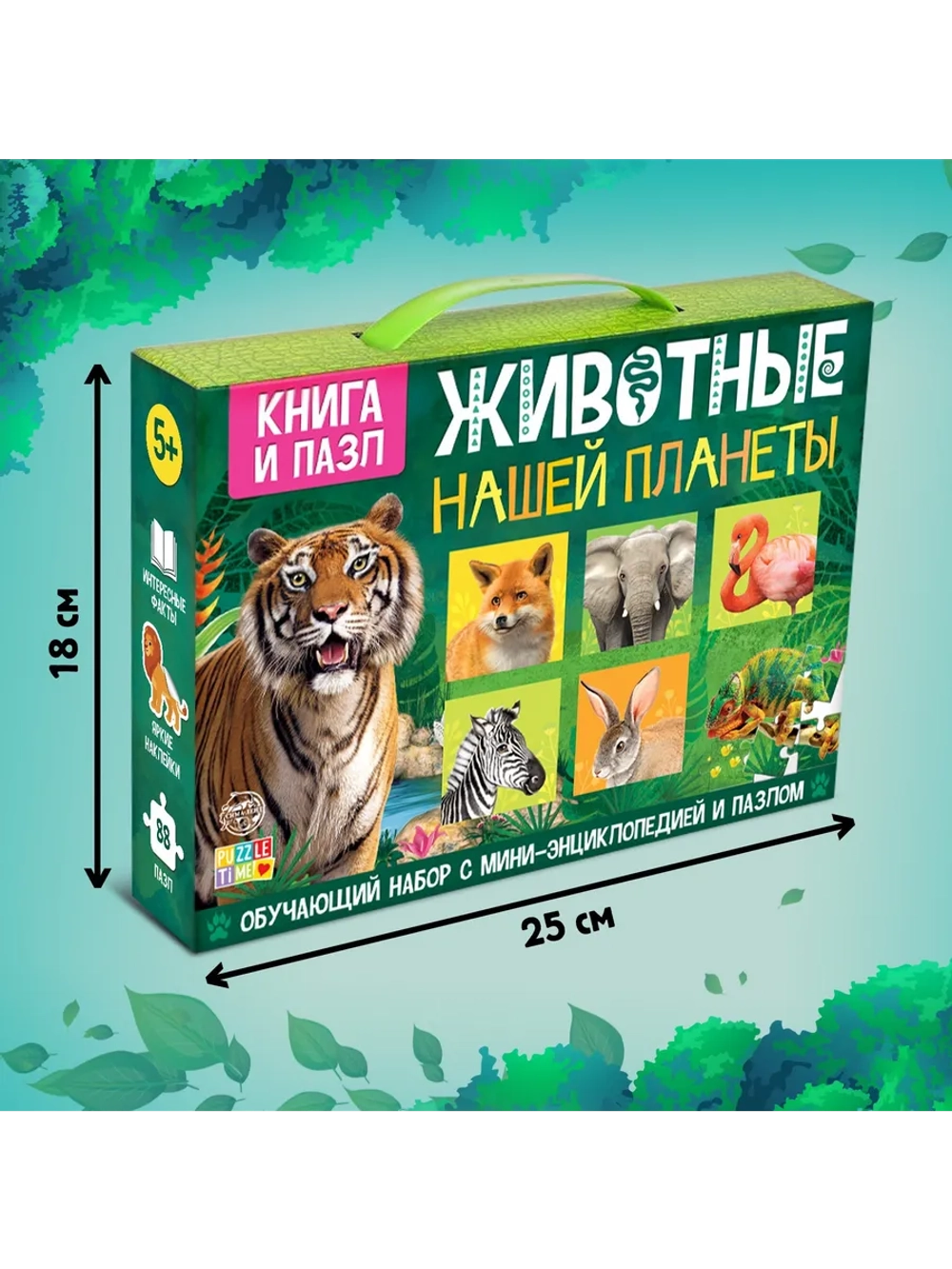 Подарочный набор для детей Животные нашей планеты