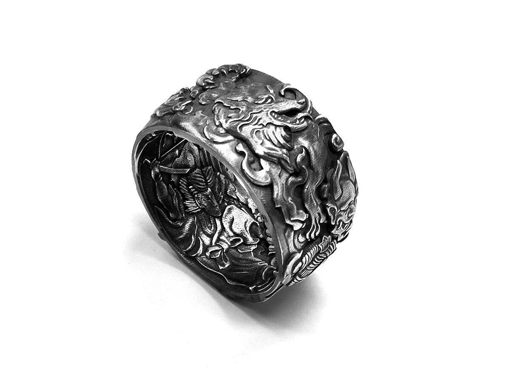 Кольцо из серебра "Irezumi-4" IRZR-04