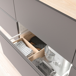 IKEA UPPDATERA (ИКЕА УППДАТЕРА) — Контейнер, светлый бамбук, 24x32x15 см, фото 4