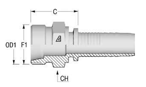Фитинг DN 16 DKO-L (Ш) 26x1.5 18
