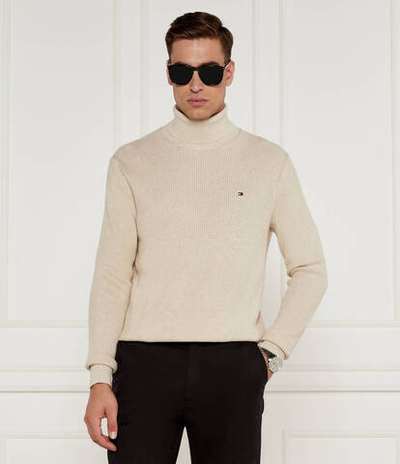 Гольф Tommy Hilfiger - кремовый(MW0MW36526)
