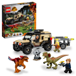 Конструктор LEGO Jurassic World Транспорт пирораптора и дилофозавра 76951, деталей 254 шт. (из Финляндии)