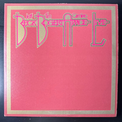 Beck, Bogert & Appice - Beck, Bogert & Appice Live 2LP (Япония 1973г.)