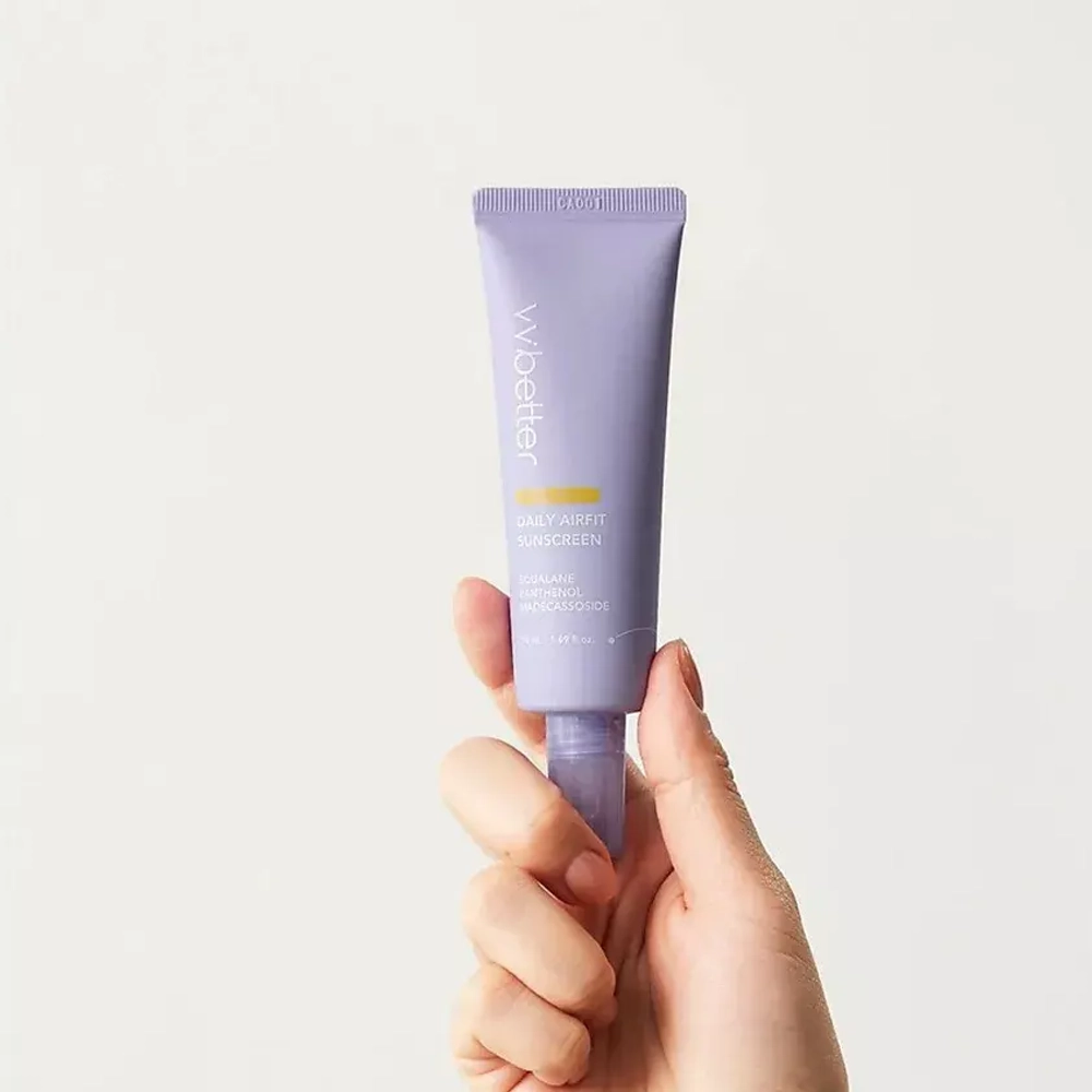 [VVBETTER] Солнцезащитный крем увлажняющий легкий DAILY AIRFIT SUNSCREEN SPF50+ PA++++, 50 мл
