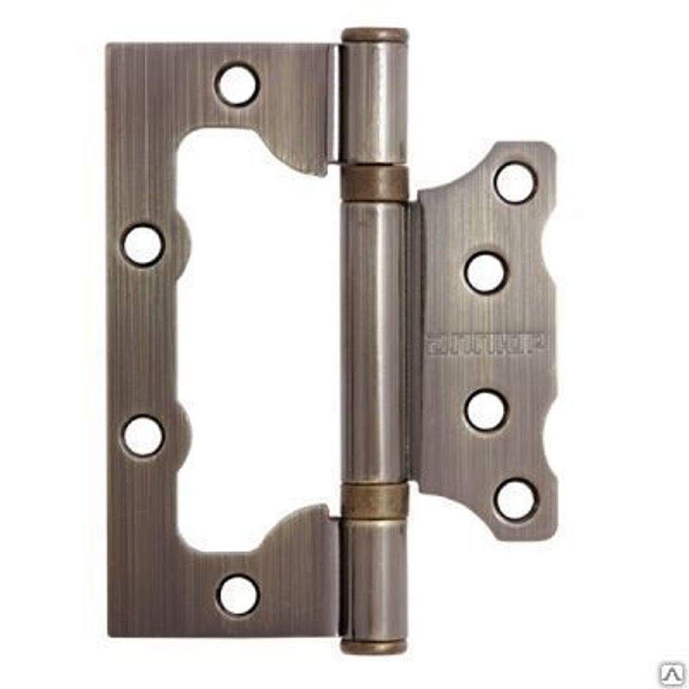 Петля БЕЗ ВРЕЗКИ АЛЛЮР накл. 2BB АВ бронза (цена за 2шт) 100*75 2 подш. КОРОБКА /7652 Петля БЕЗ ВРЕЗКИ АЛЛЮР накл. 2BB АВ бронза (цена за 2шт) 100*75 2 подш. КОРОБКА /7652