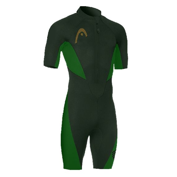 Короткий гидрокостюм мужской Head Swimrun Multix Shorty нейлон/нейлон 2,5 мм