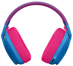 Беспроводная компьютерная гарнитура Logitech G G435, Blue And Raspberry