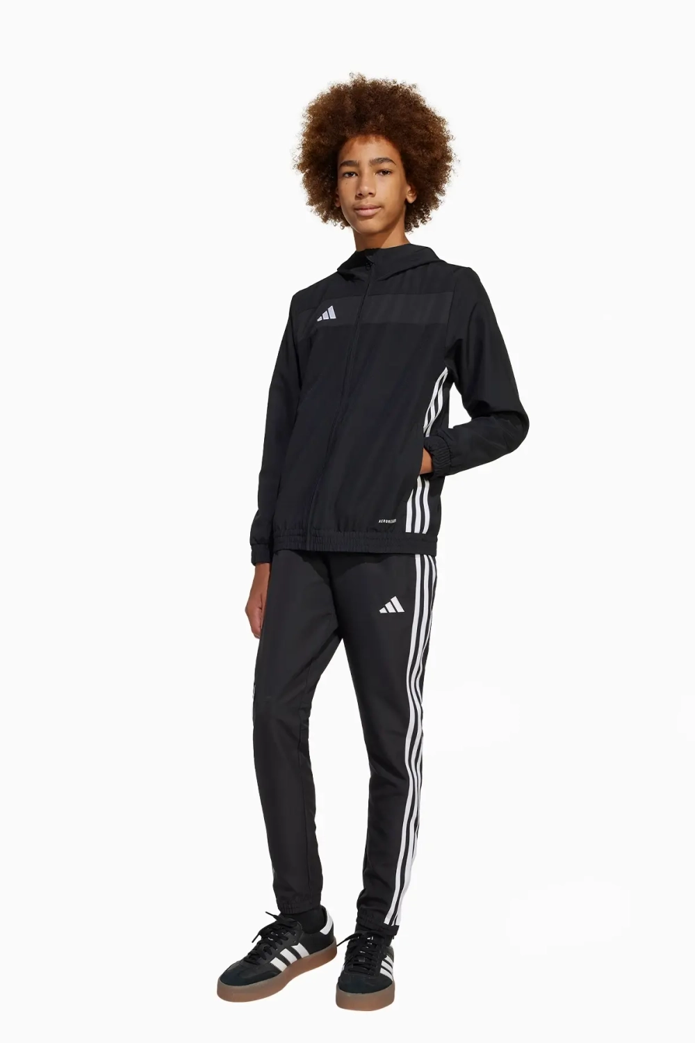 Штаны adidas Tiro 25 Woven Junior - черный