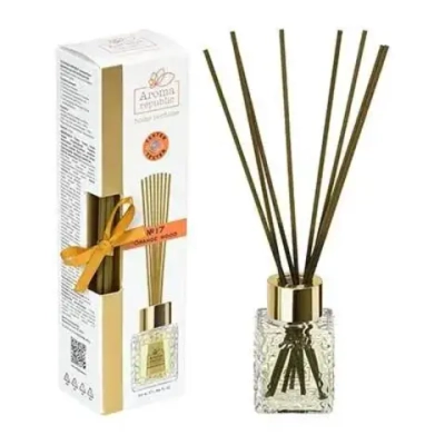 Ароматический диффузор в стеклянном флаконе 50мл «№17 Orange wood» AROMA REPUBLIC