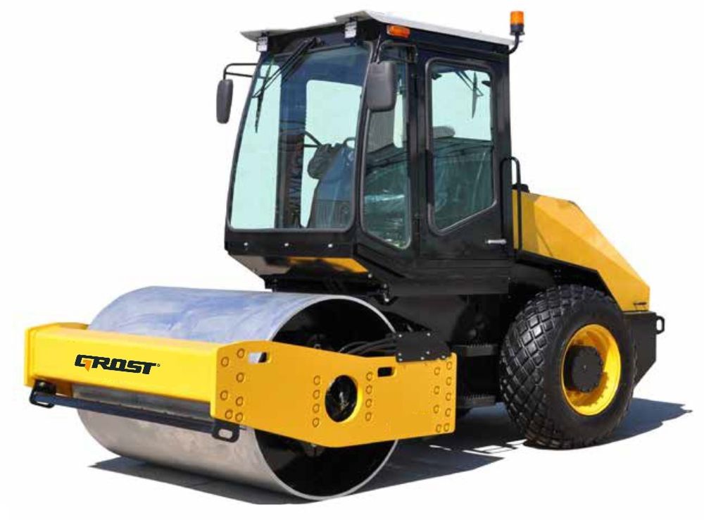 Виброкаток грунтовый GROST VR6500 комбинированный - [6,3 т / Yanmar 4TNV98T]
