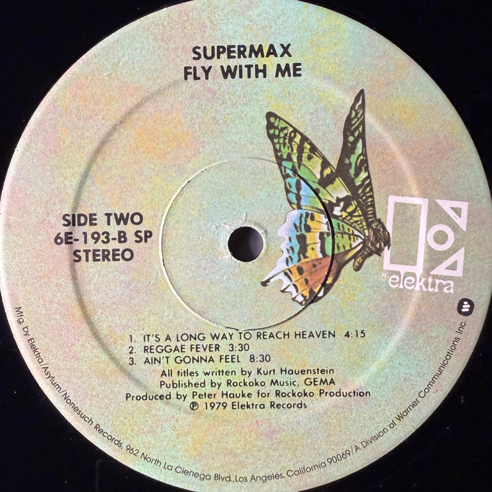 Supermax ‎– Fly With Me (США 1979г.)