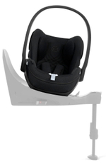 Коляска 3 в 1 Cybex Priam IV Rosegold complete и автокресло Cloud T i-Size Sepia Black Plus Leaf Green