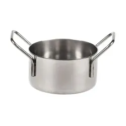 Кастрюля для подачи 12 см h7,5 см круглая нерж. P.L. Proff Cuisine