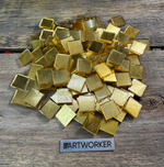 Золотая смальта 15x15мм | ArtWorker