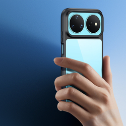 Чехол усиленный защитный с черными рамками для Huawei Nova 16 Pro и Nova 16 Ultra, серия Aimo Series от Dux Ducis