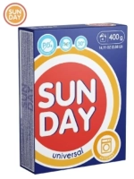 Порошок стиральный SUNDAY Автомат универсальный 400г