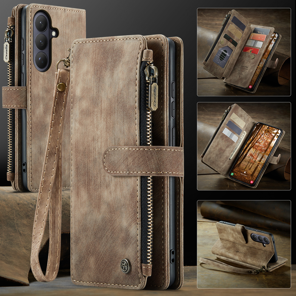 Многофункциональный чехол-кошелек CaseMe 3 in 1 Matte Wallet для Samsung Galaxy S26+