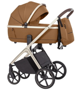 Коляска Carrello Vector CRL-6550 и автокресло Cybex Aton B2 Steel Grey 3 в 1 Coral Beige
