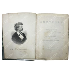[Прижизненное издание] Twain M. Sketches. Authorized edition/ Твен М. Очерки.1883