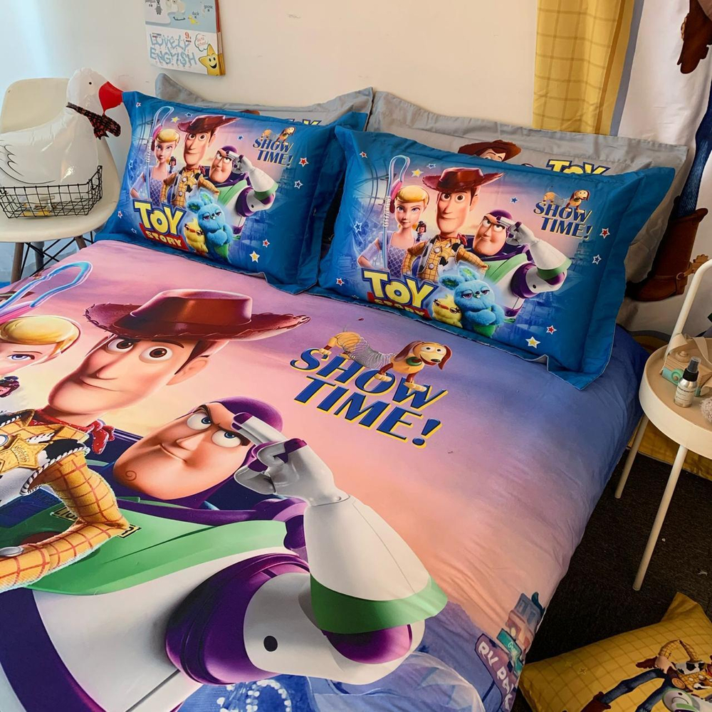 Постельное белье DISNEY 1.5 Полуторка Сатин История Игрушек